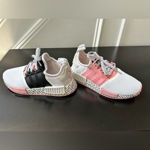 Adidas NMD_R1 J 'White Glory Pink’